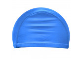 Шапочка для плавания Sportex взрослая текстиль (голубая) C33535