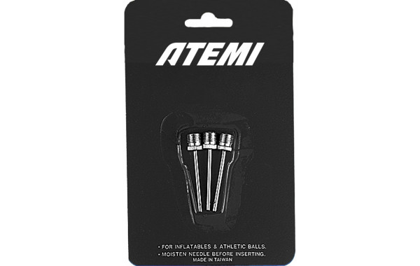 Набор игл для мячей Atemi American Style, d4 мм, 3шт YK15/JY15 600_380