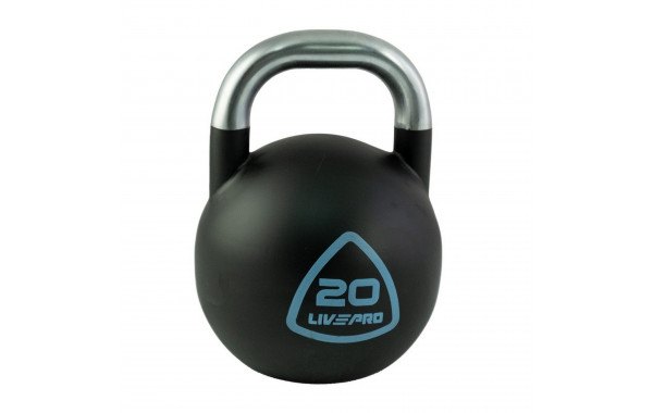 Соревновательная гиря 20 кг Live Pro Steel Competition Kettlebell LP8042-20 600_380