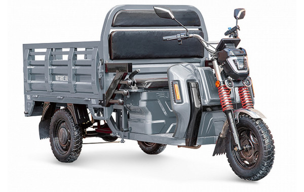 Грузовой электротрицикл RuTrike Антей Pro 1500 60V1200W 024455-2737 серый 600_380