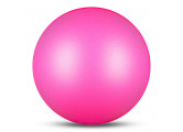 Мяч для художественной гимнастики Indigo IN329-CY, диам. 19 см, ПВХ, цикламеновый металлик