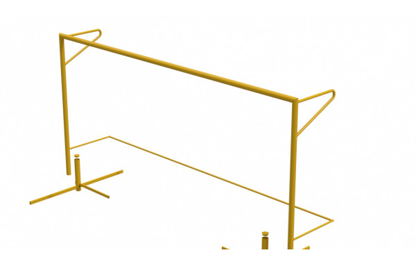 Ворота для пляжного футбола 5,5х2,2 с консолью Glav 15.101.01 600_380