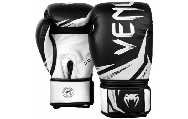 Перчатки Venum Challenger 3.0 03525-108-14oz черный\белый 600_380