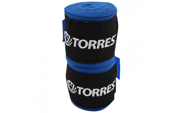 Бинт боксерский эластичный Torres PRL62017BU, длина 3,5 м, ширина 5,5 см, 1 пара, синий 600_380