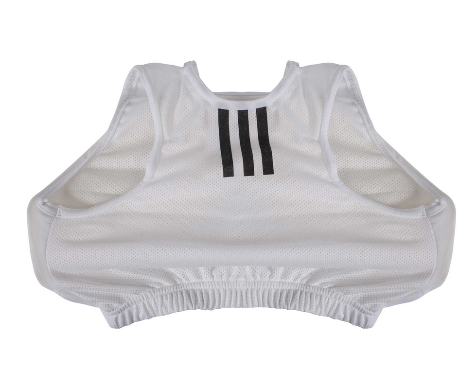 Защита груди женская Adidas WKF Lady Protector белая 666.14 979_800
