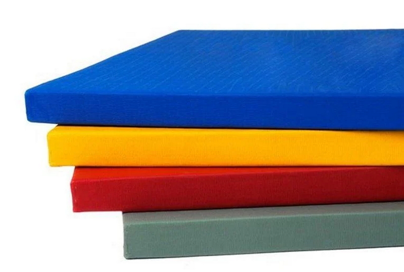 Татами Верх JUDO EURO 650 гр/м2 низ Antislip Vinitol 635 гр/м2 «вафля» 50мм 1*1м DSFight 800_539