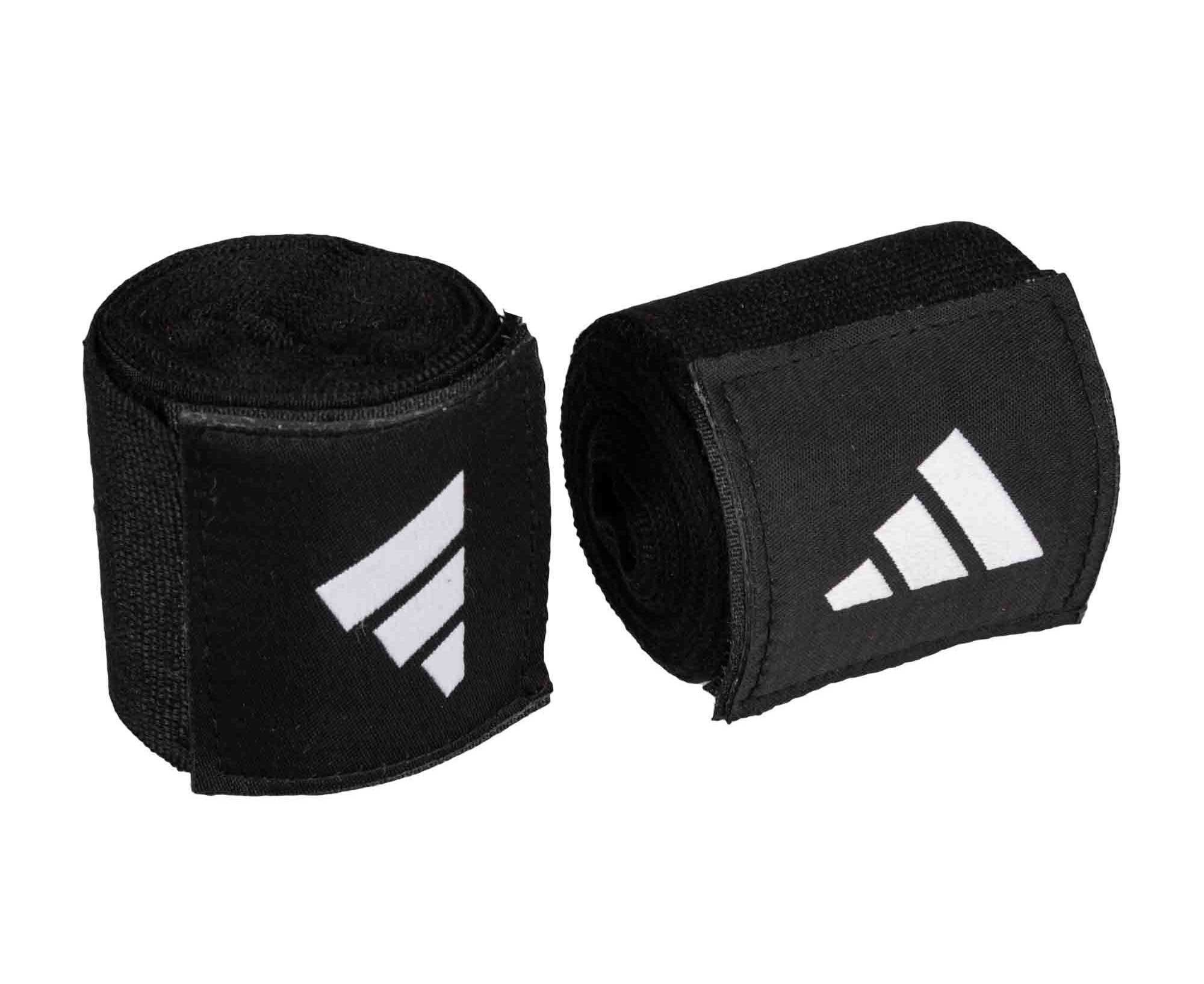 Бинты боксерские Boxing IBA Pro Hand Wrap adiBP031S черный 2000_1636