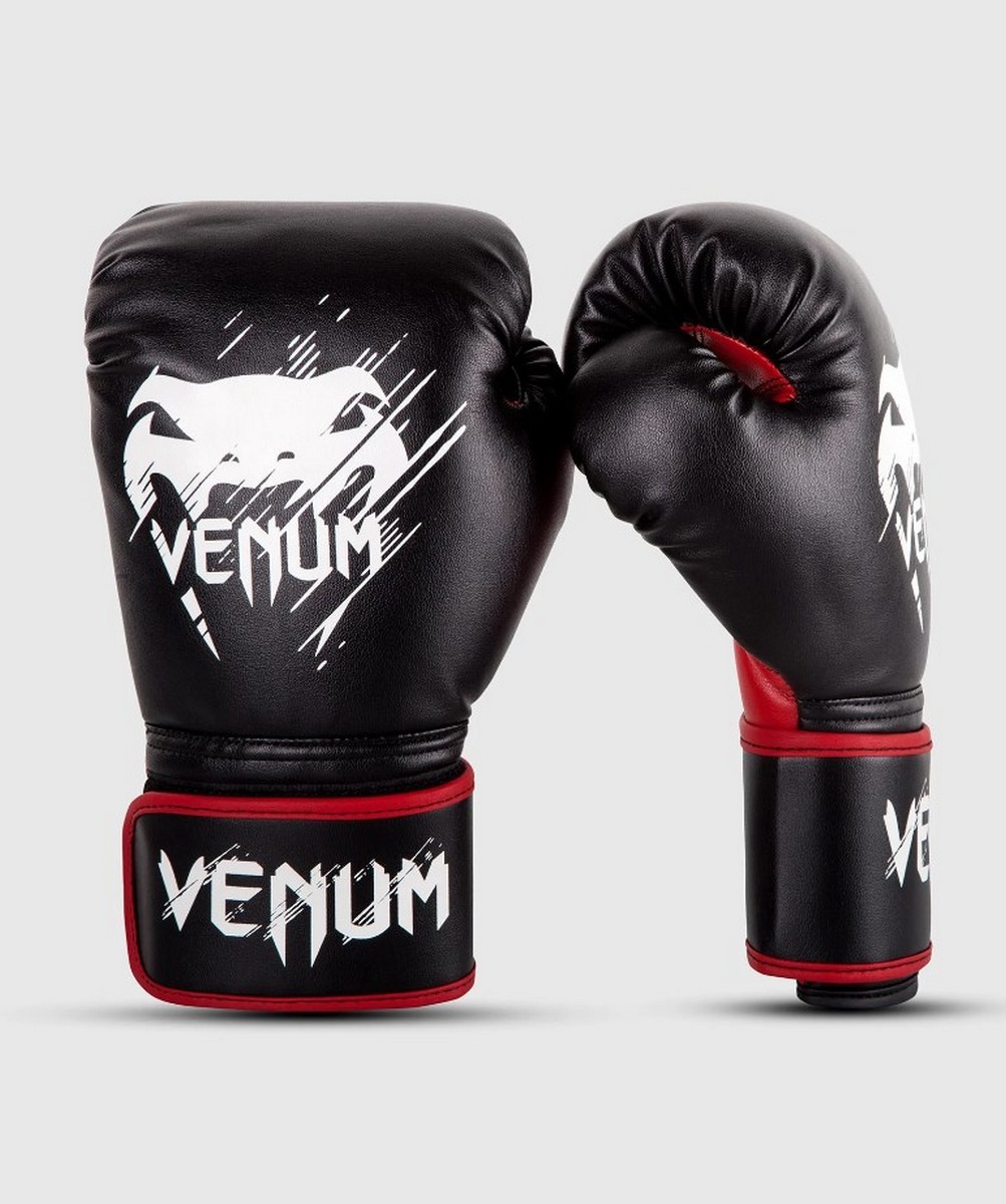 Перчатки детские Venum Contender 02822-100-4oz черный\красный 1003_1200
