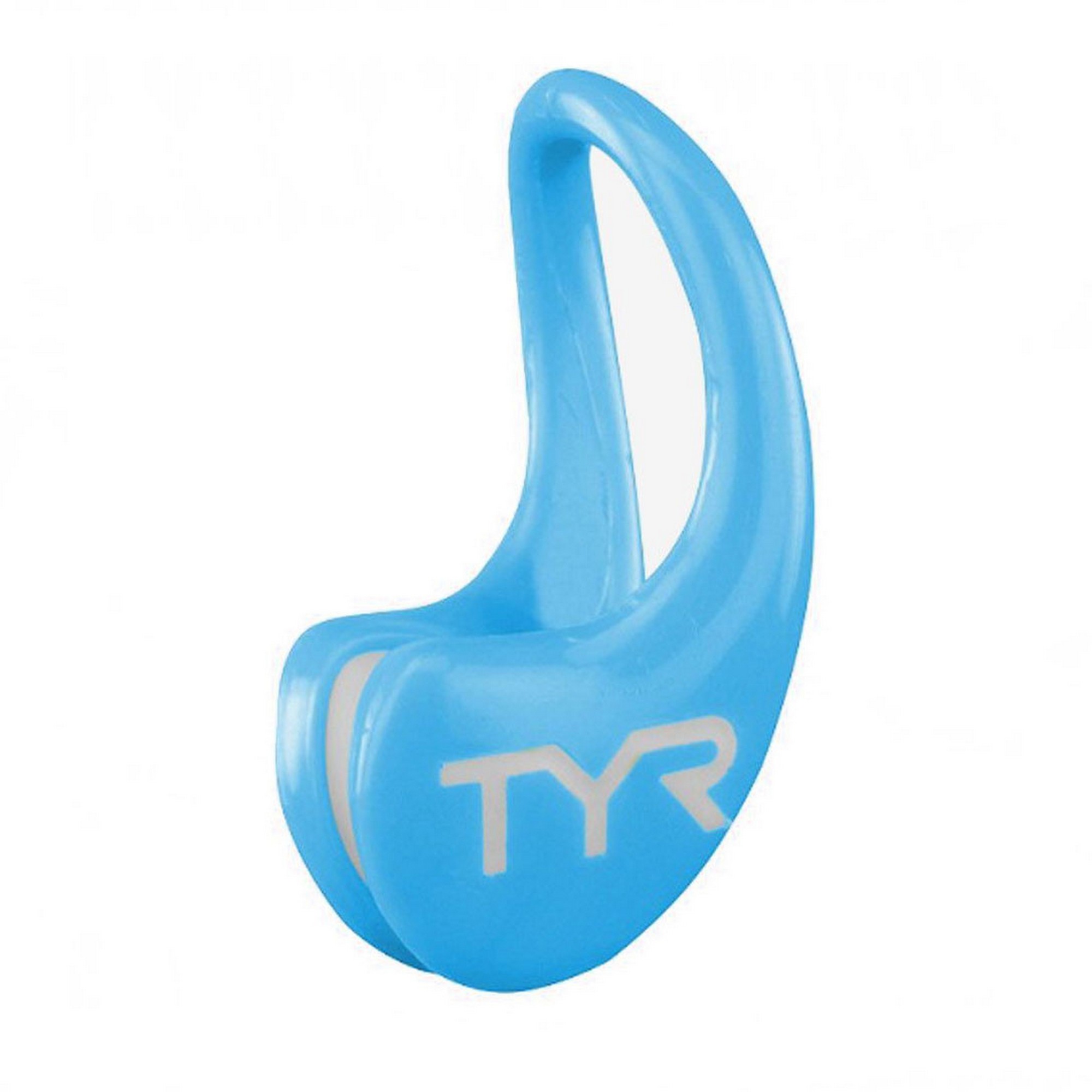 Зажим для носа TYR Latex Swim Clip LERGO-452 голубой 2000_2000