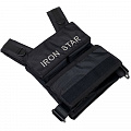 Жилет с отягощением IRON STAR Standart 10 кг, черный 120_120