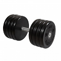 Гантель классик MB Barbell с вращающейся ручкой 44 кг MB-FdbEM-B44 120_120