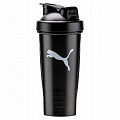 Шейкер спортивный 700мл, пластик Puma Shaker Bottle 05351901 черный 120_120